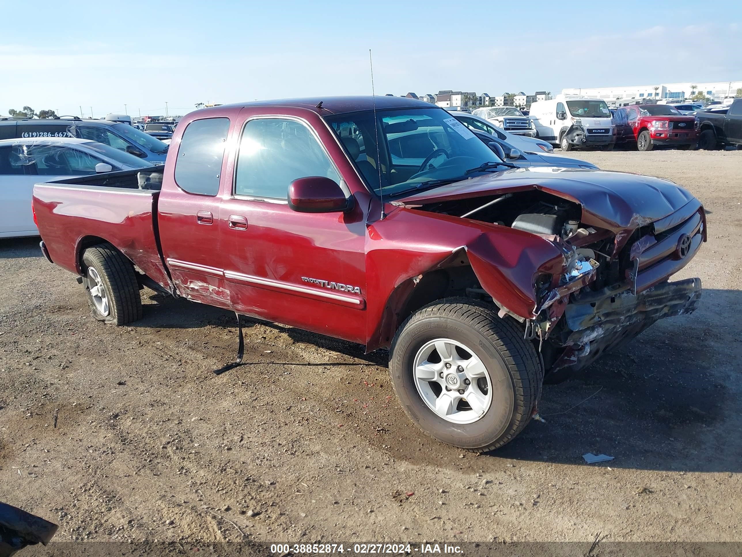 TOYOTA TUNDRA 2005 5tbrt38105s459328