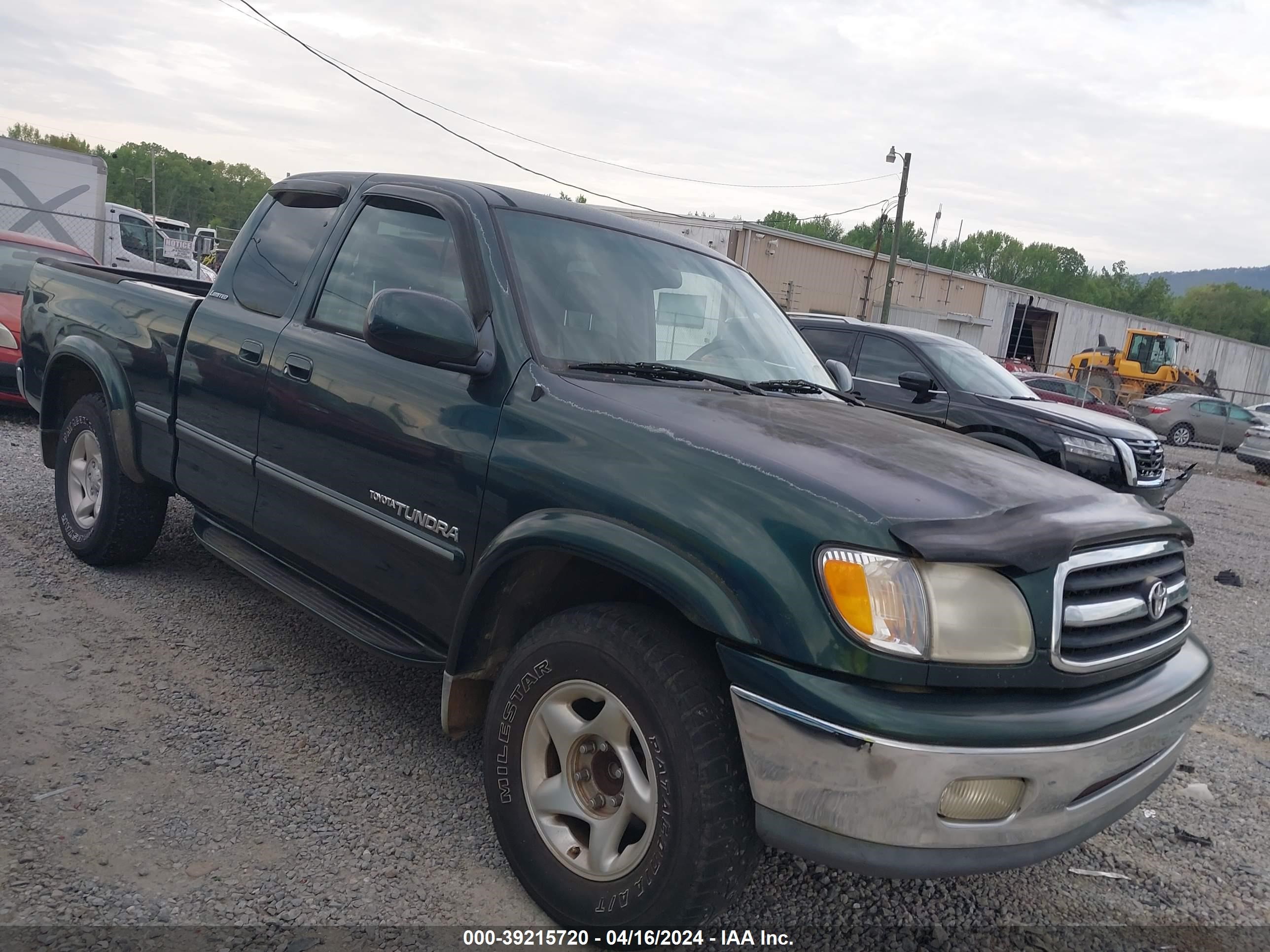 TOYOTA TUNDRA 2000 5tbrt3817ys064826