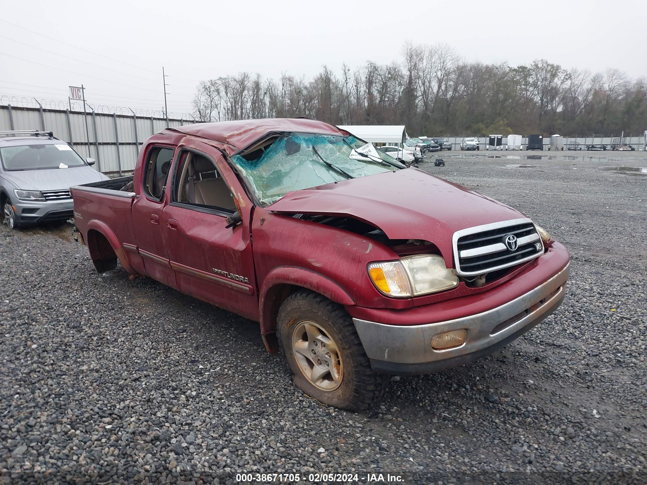 TOYOTA TUNDRA 2002 5tbrt38182s241018