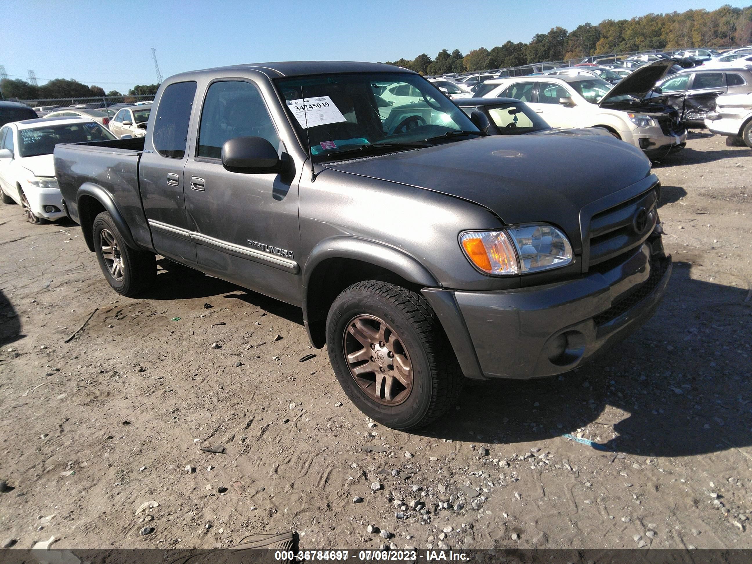 TOYOTA TUNDRA 2003 5tbrt381x3s339257