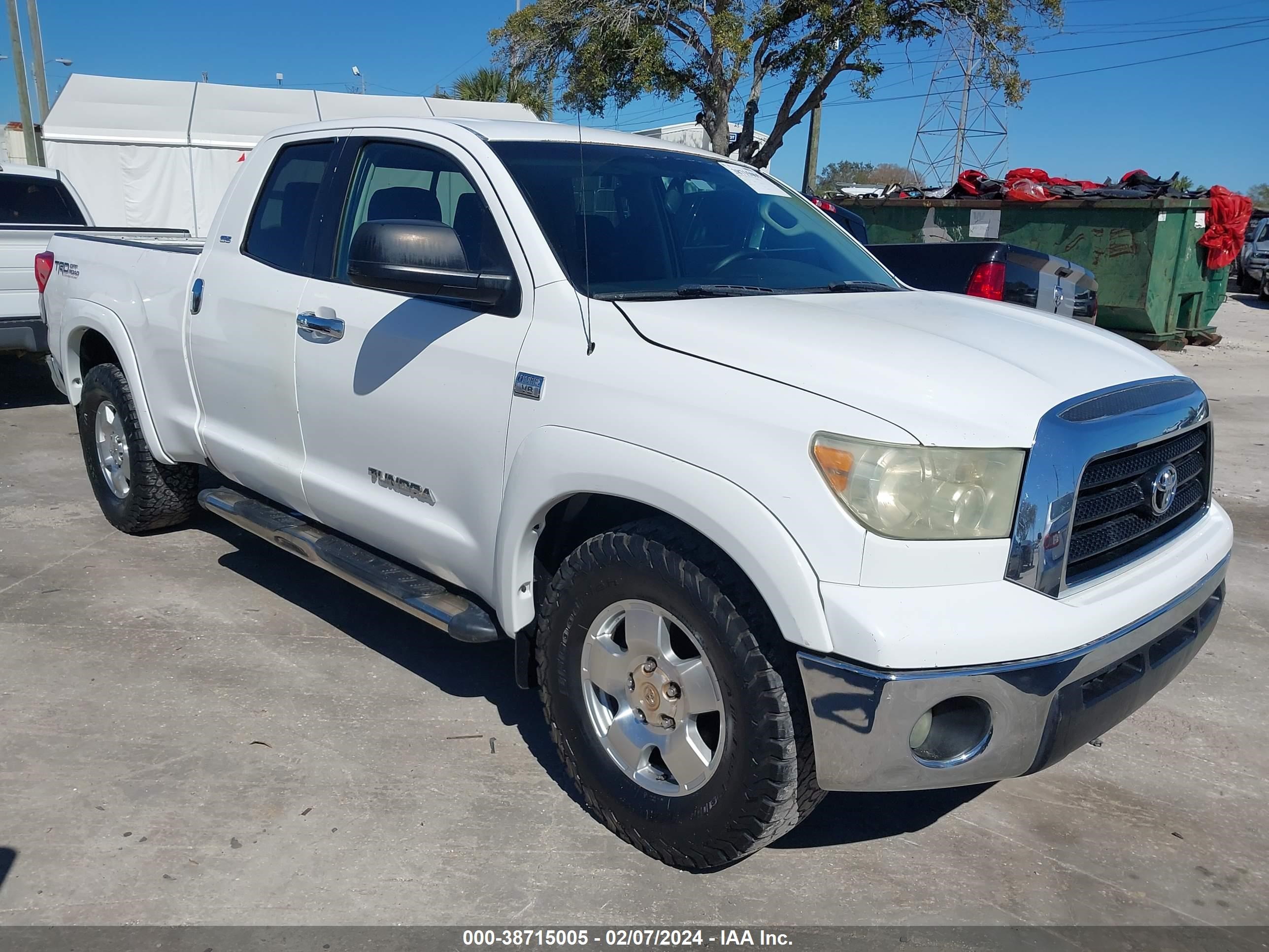 TOYOTA TUNDRA 2007 5tbrt54187s452714