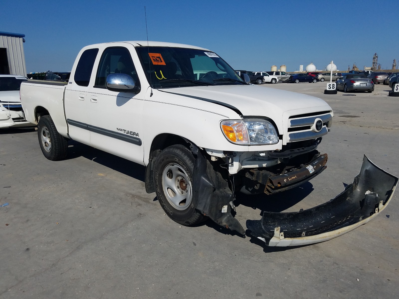 TOYOTA TUNDRA ACC 2005 5tbru34155s445055