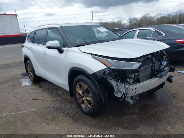 TOYOTA HIGHLANDER 2022 5tdabrch6ns539568