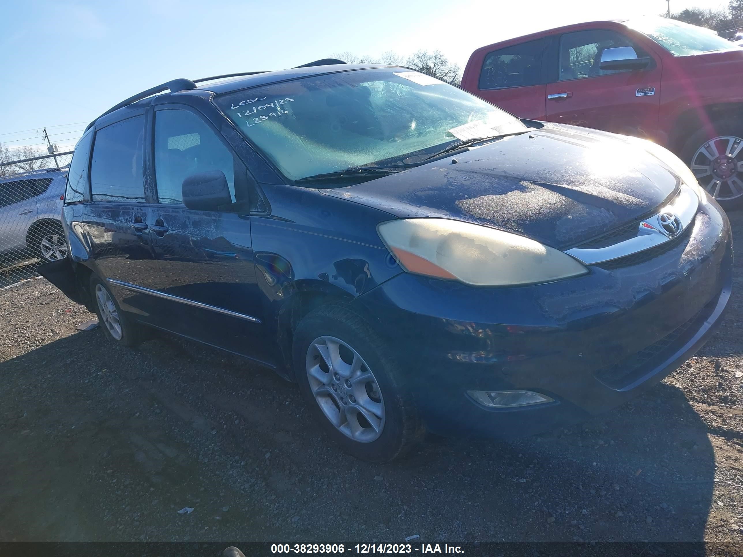 TOYOTA SIENNA 2006 5tdba22c06s059001