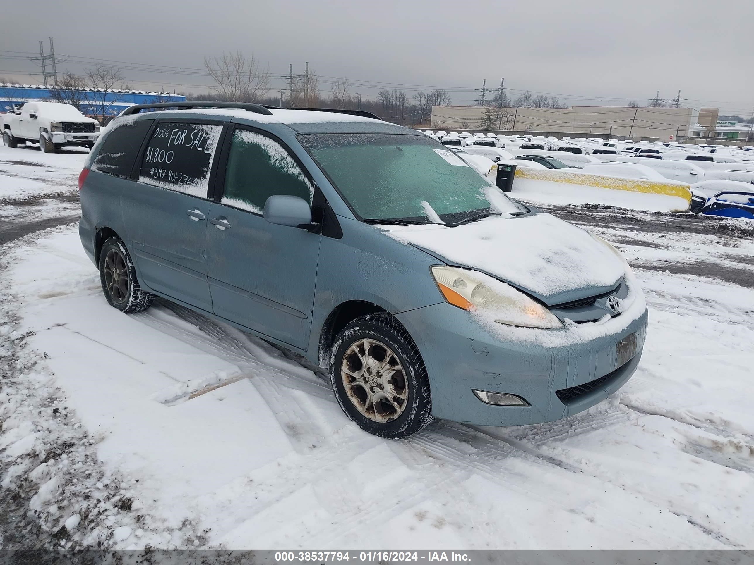 TOYOTA SIENNA 2006 5tdba22c06s065963