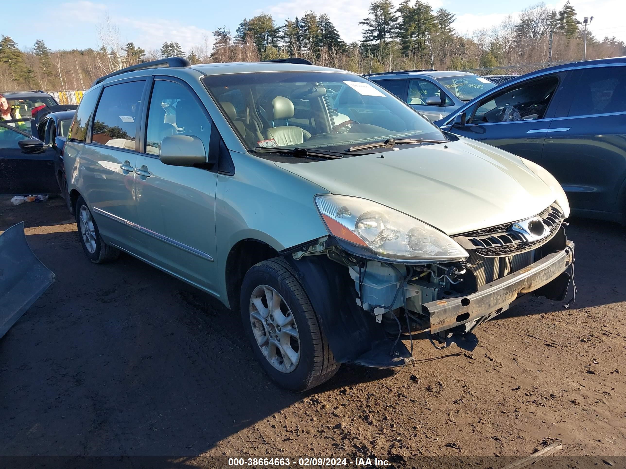 TOYOTA SIENNA 2006 5tdba22c16s061730