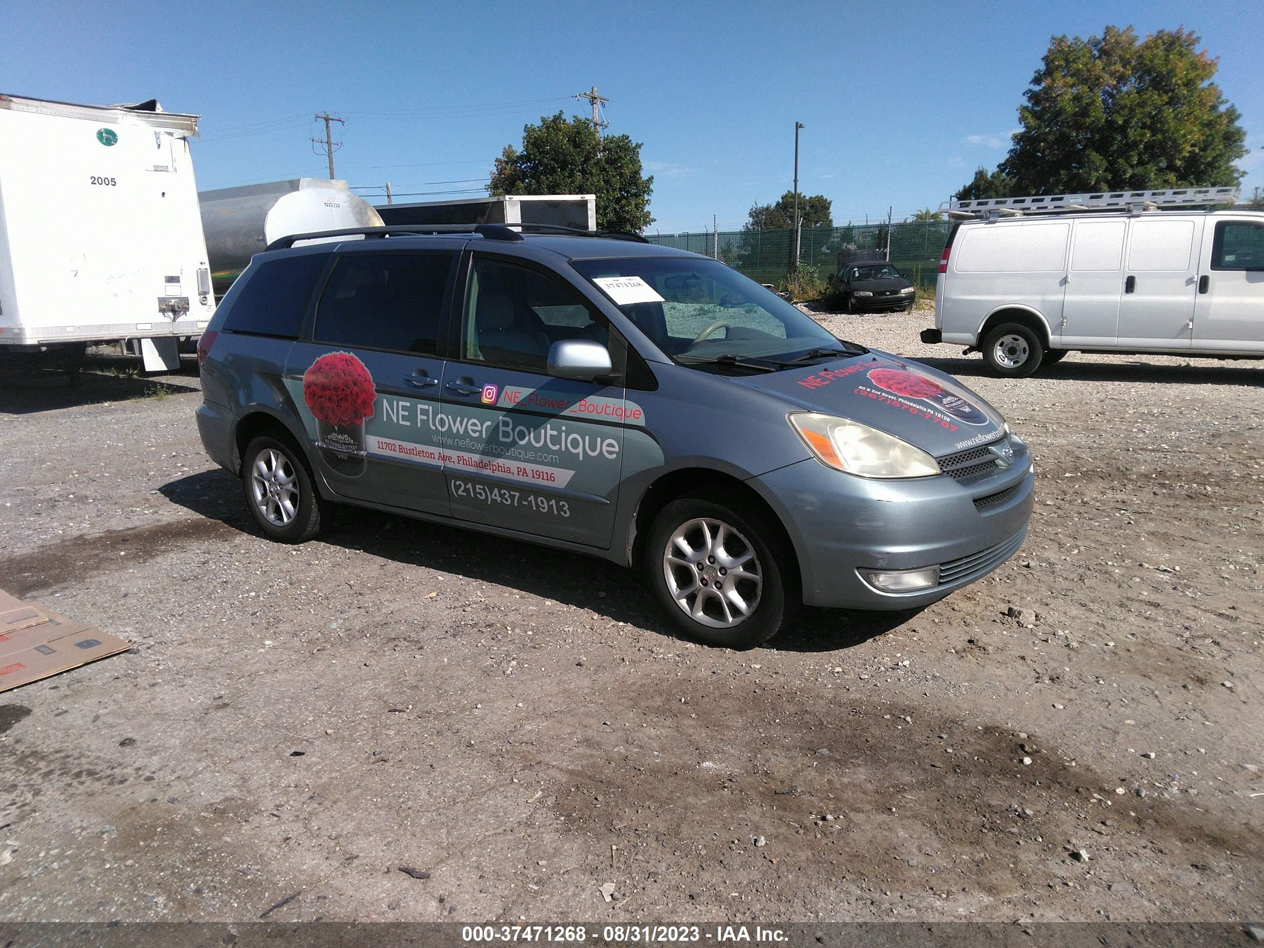 TOYOTA SIENNA 2004 5tdba22c24s019581