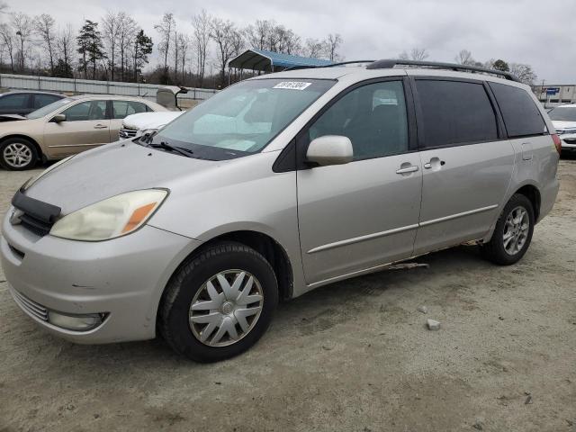 TOYOTA SIENNA XLE 2004 5tdba22c24s026028