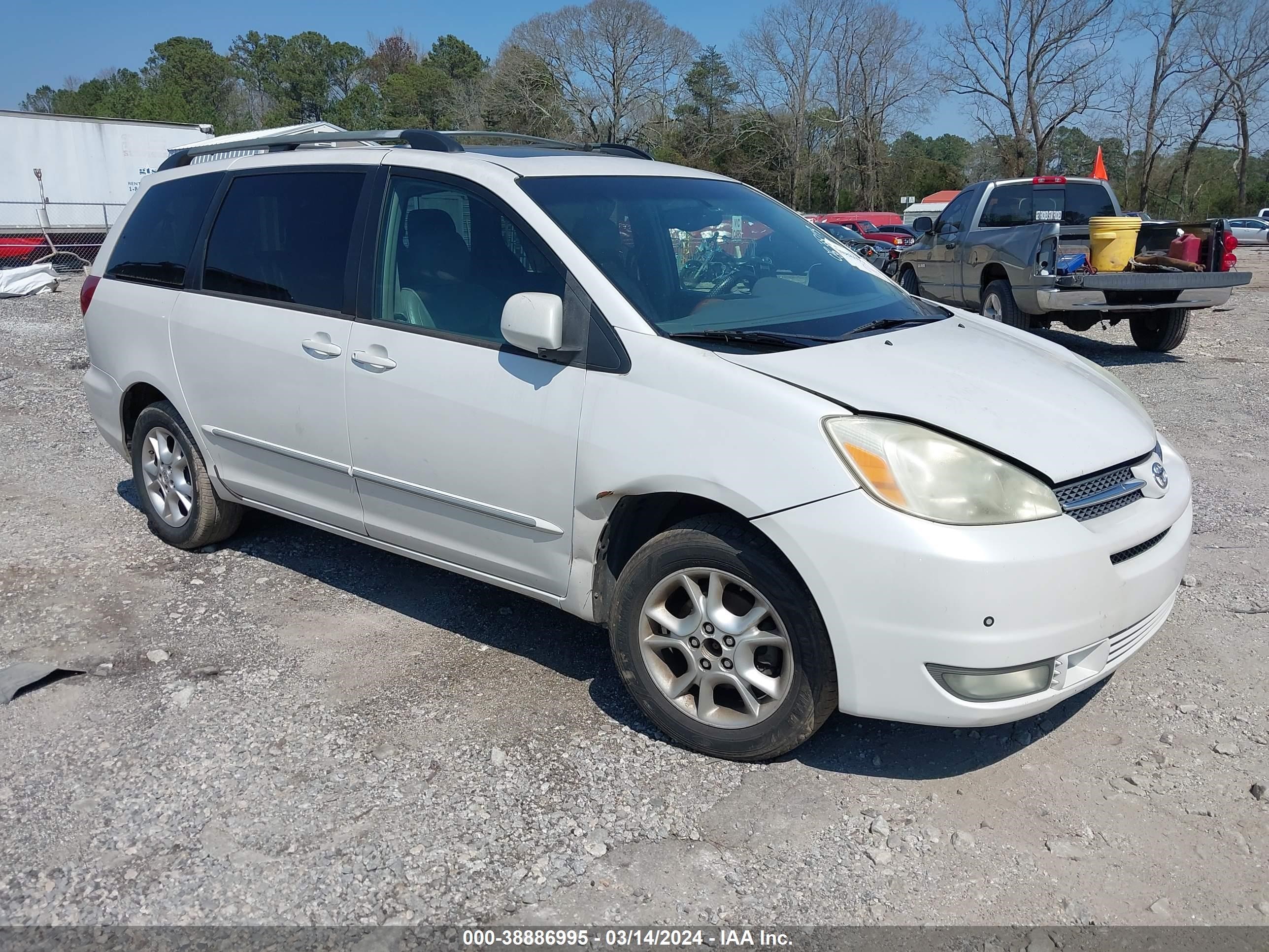 TOYOTA SIENNA 2005 5tdba22c25s033823