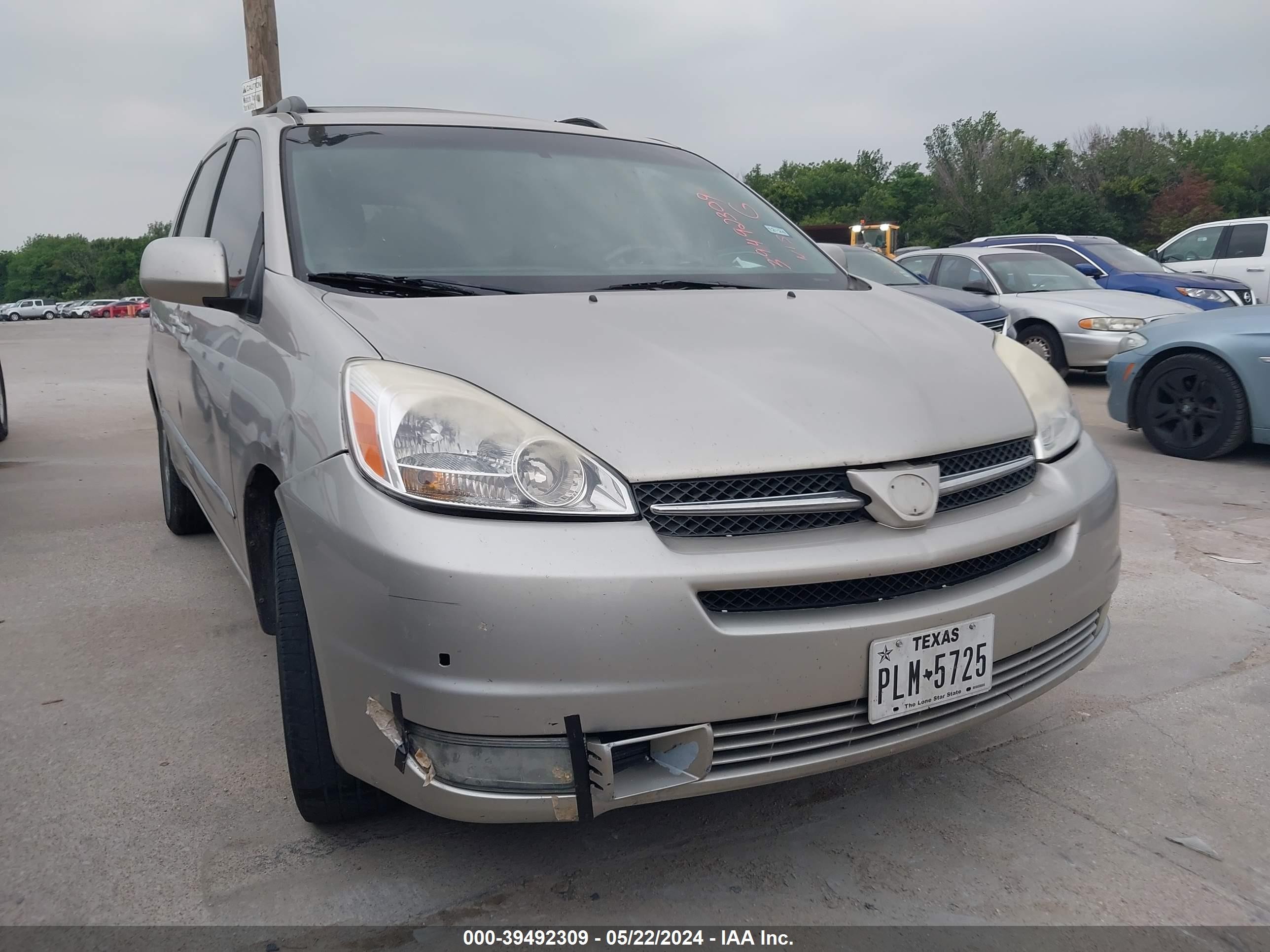 TOYOTA SIENNA 2004 5tdba22c84s023232