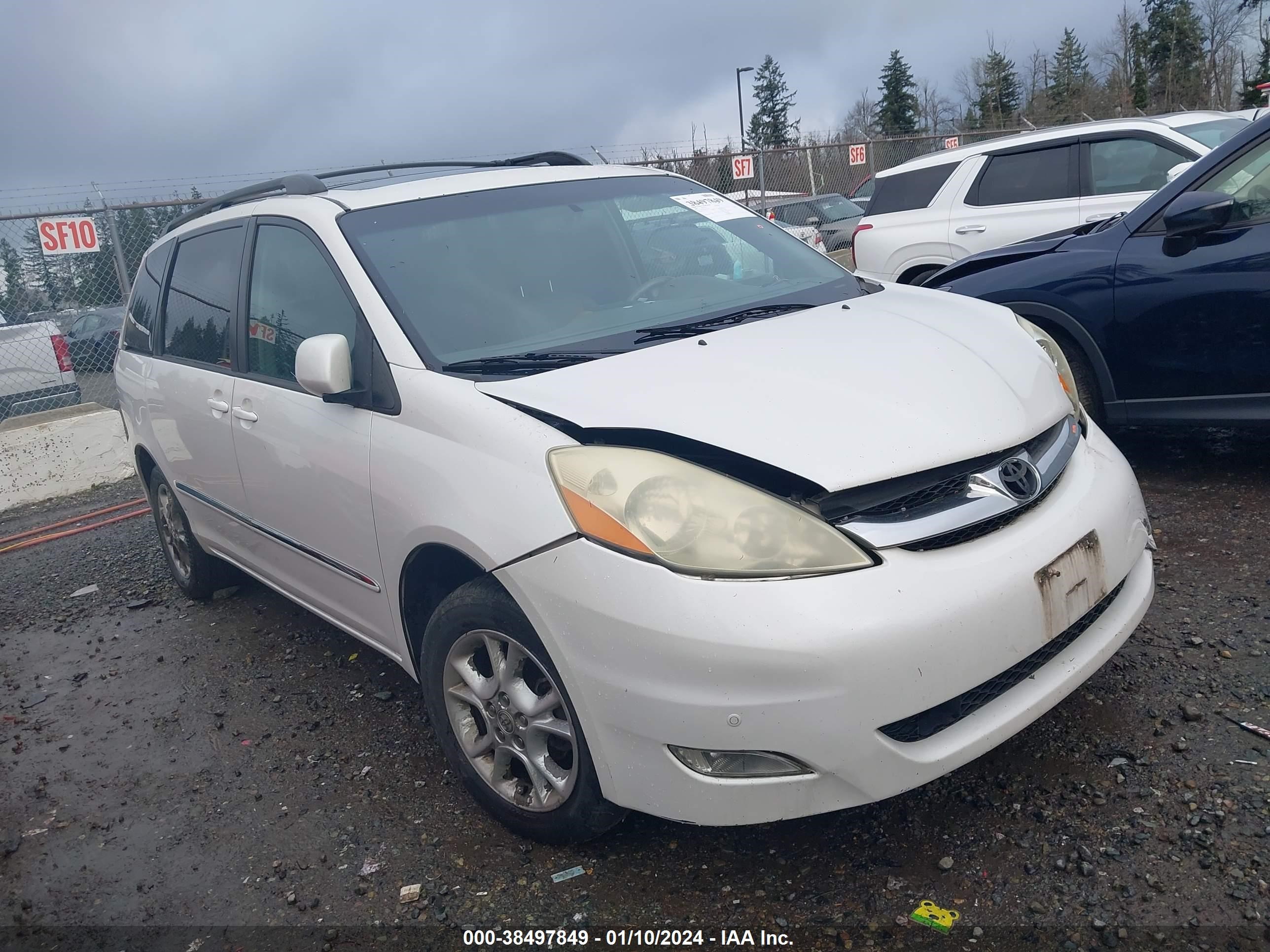 TOYOTA SIENNA 2006 5tdba22c96s071437