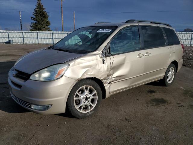 TOYOTA SIENNA XLE 2004 5tdba22cx4s017299