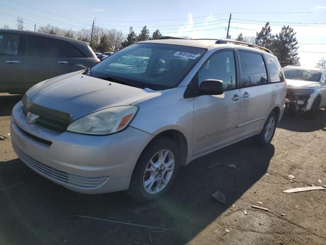 TOYOTA SIENNA LE 2004 5tdba23c34s007325