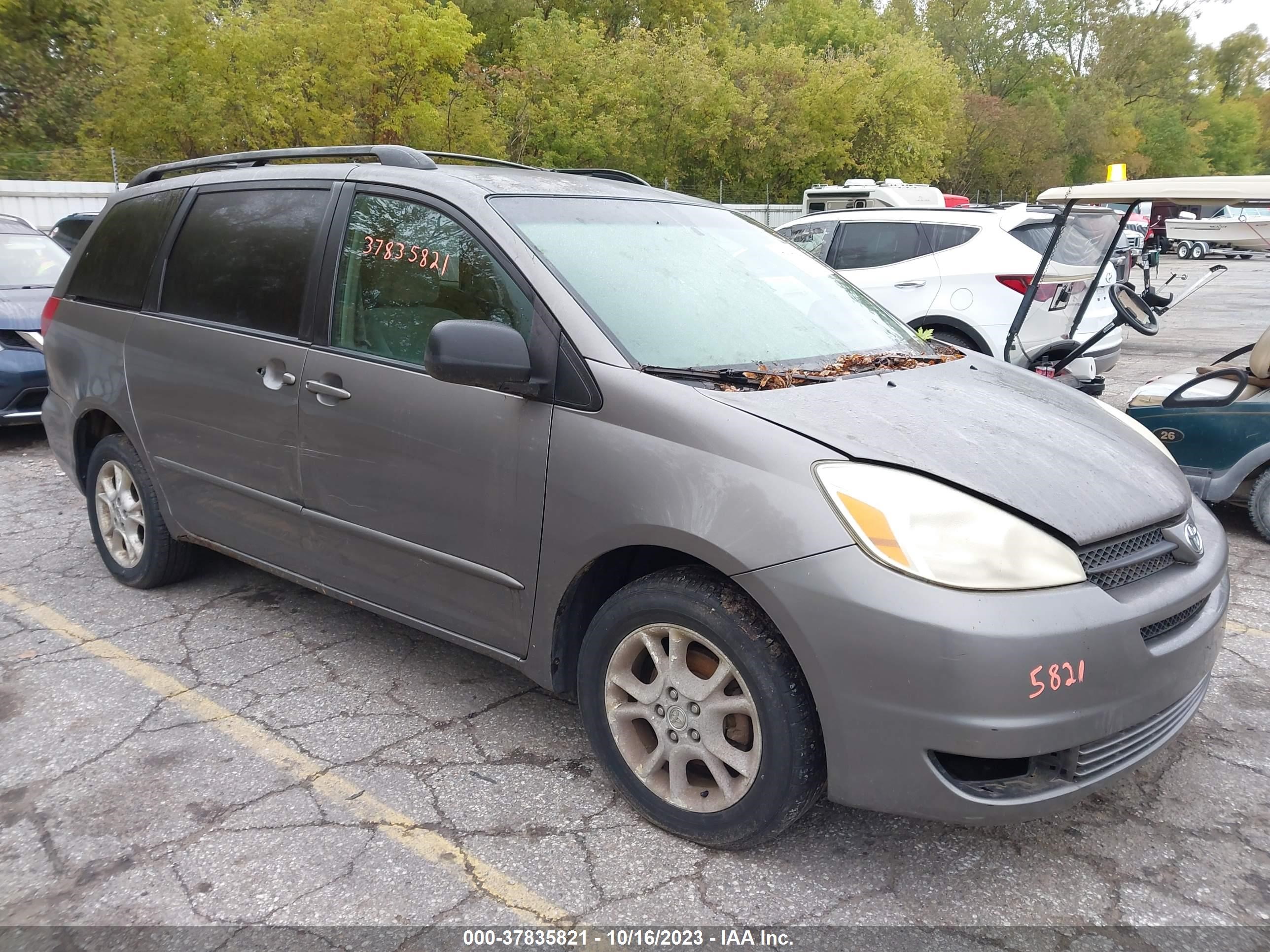 TOYOTA SIENNA 2005 5tdba23c55s042630