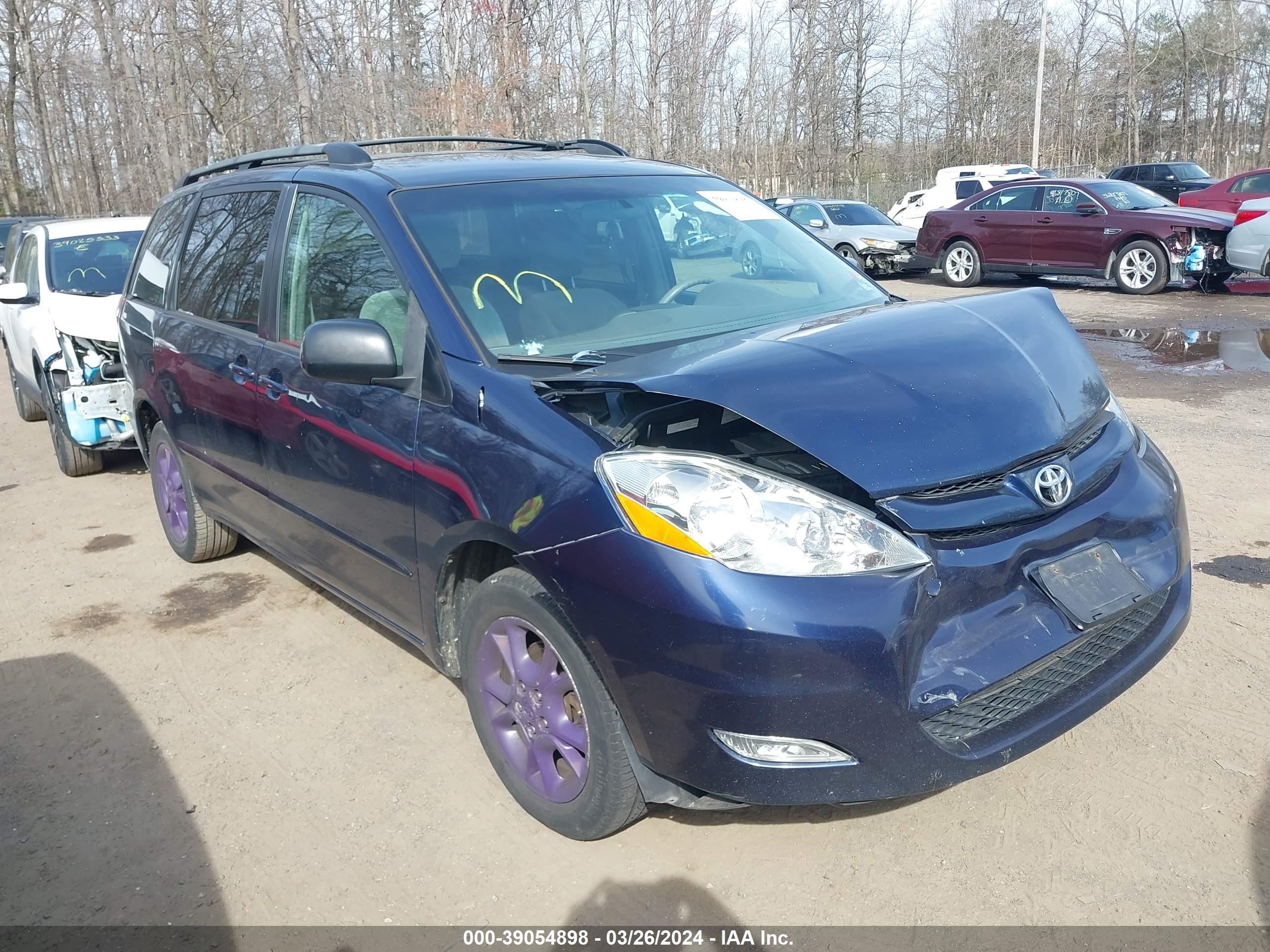 TOYOTA SIENNA 2006 5tdba23c56s071403