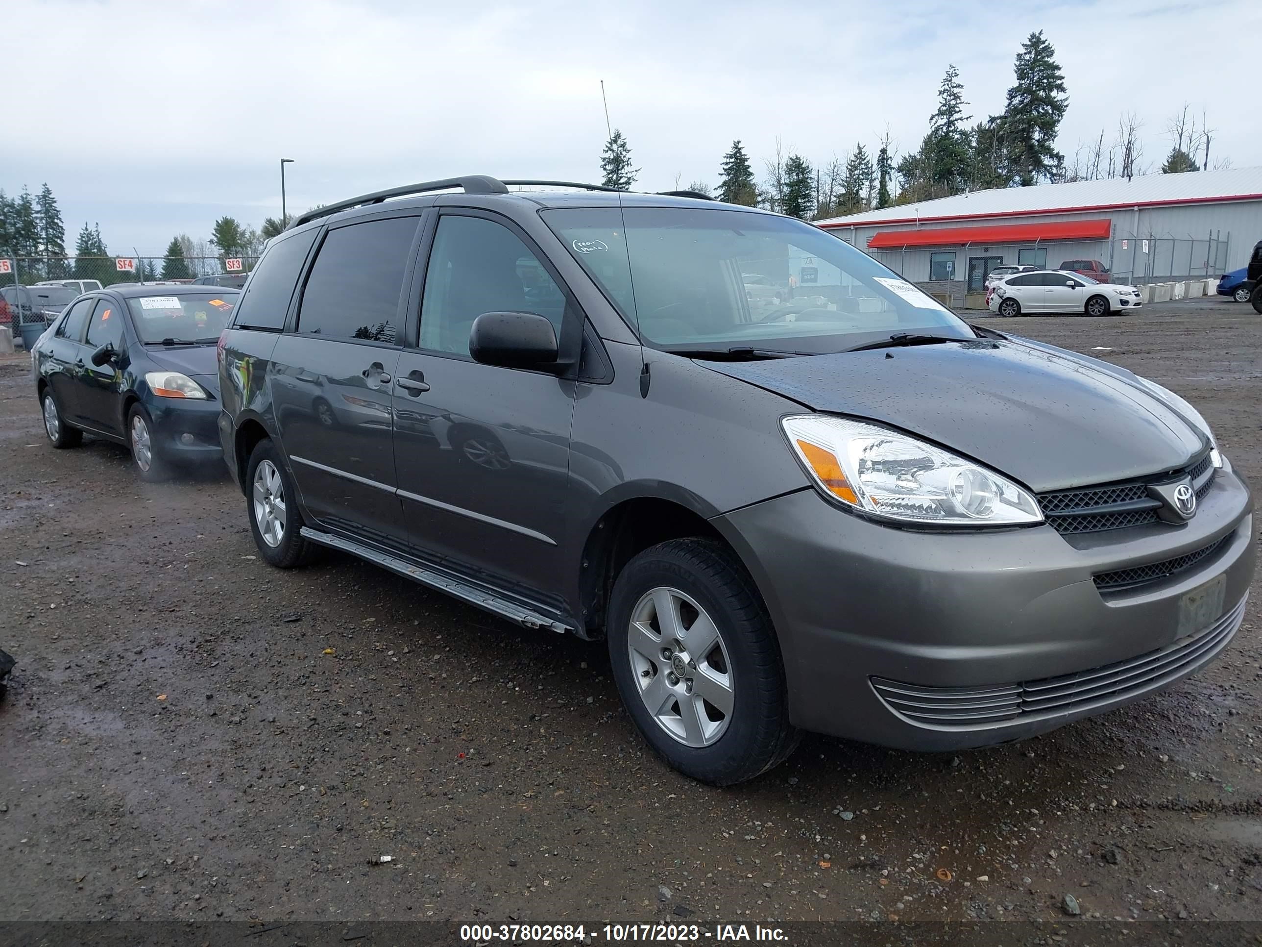 TOYOTA SIENNA 2005 5tdba23c65s033435