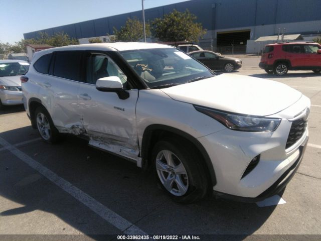 TOYOTA HIGHLANDER 2020 5tdbbrch4ls509423