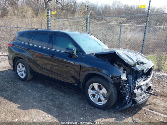 TOYOTA HIGHLANDER 2022 5tdbbrch7ns103994