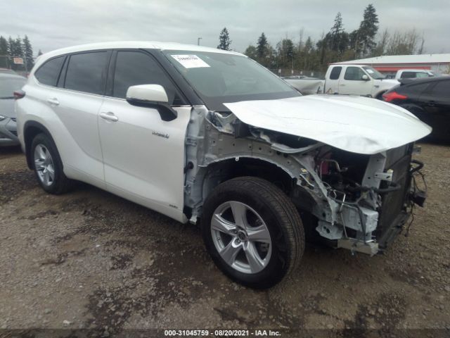 TOYOTA HIGHLANDER 2021 5tdbbrch9ms036054