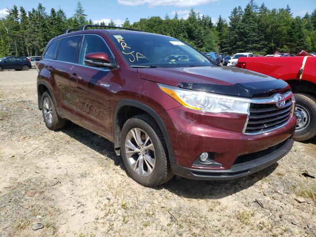 TOYOTA HIGHLANDER 2015 5tdbcrfh5fs009297