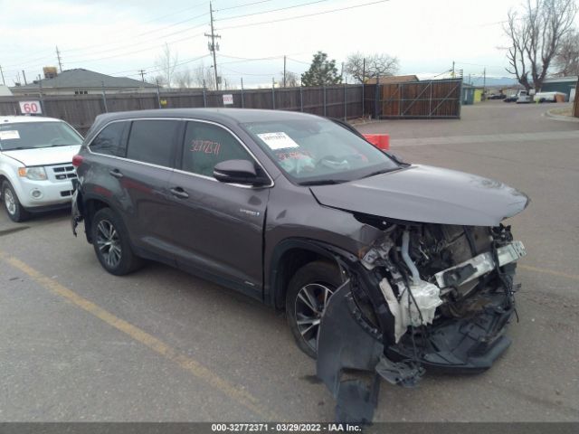 TOYOTA HIGHLANDER 2019 5tdbgrfh2ks069830