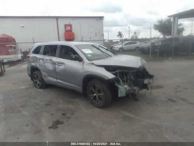 TOYOTA HIGHLANDER 2018 5tdbgrfh6js037509