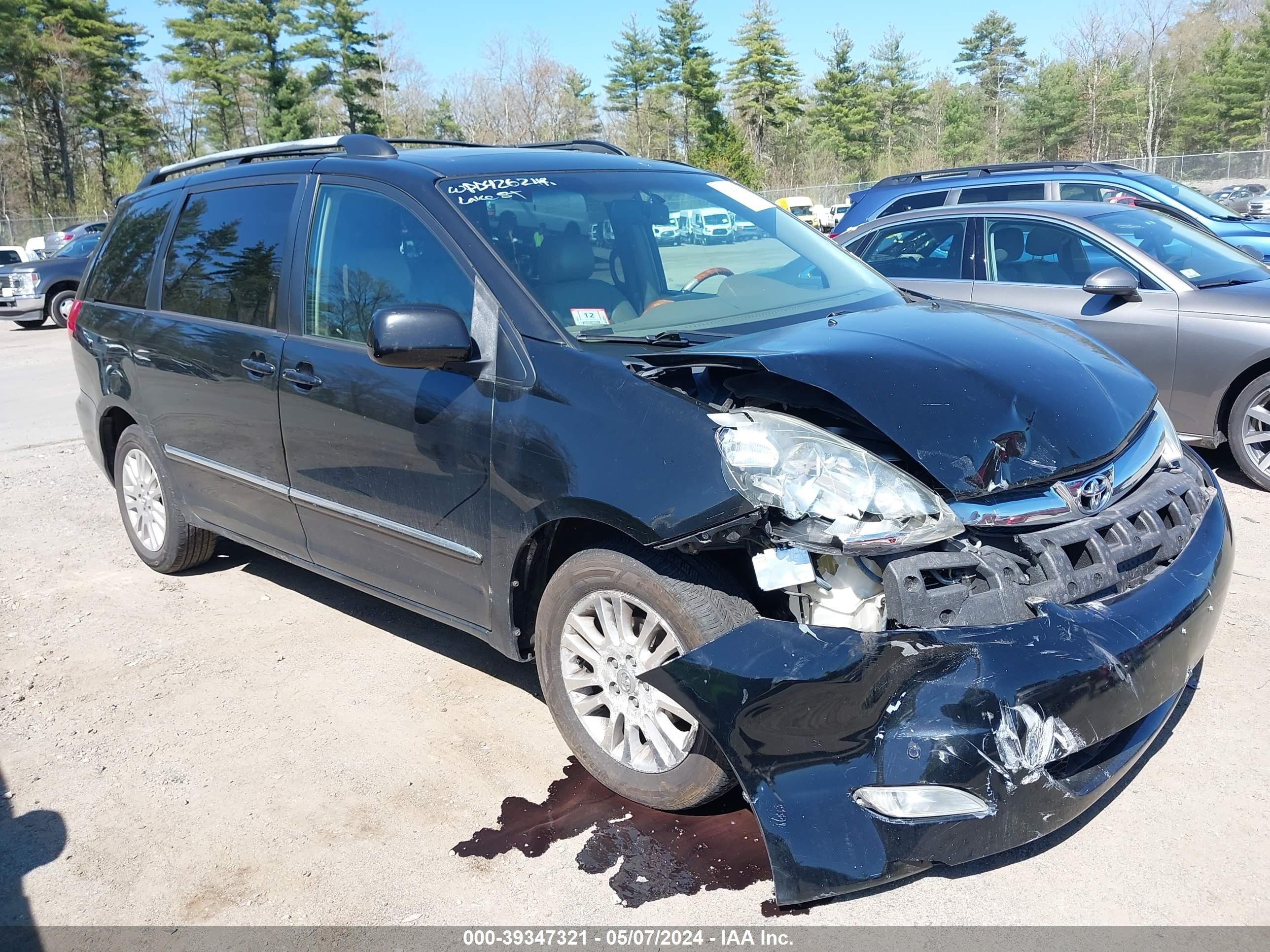 TOYOTA SIENNA 2008 5tdbk22c08s019646