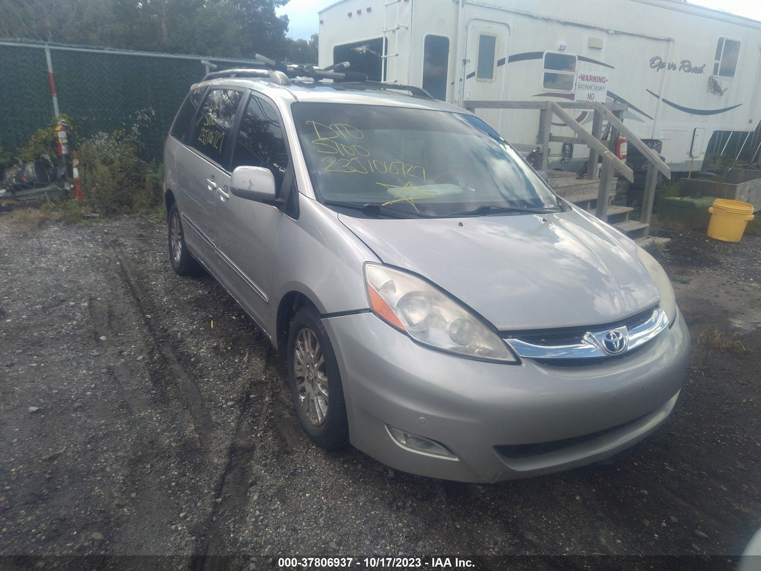 TOYOTA SIENNA 2009 5tdbk22c19s022671