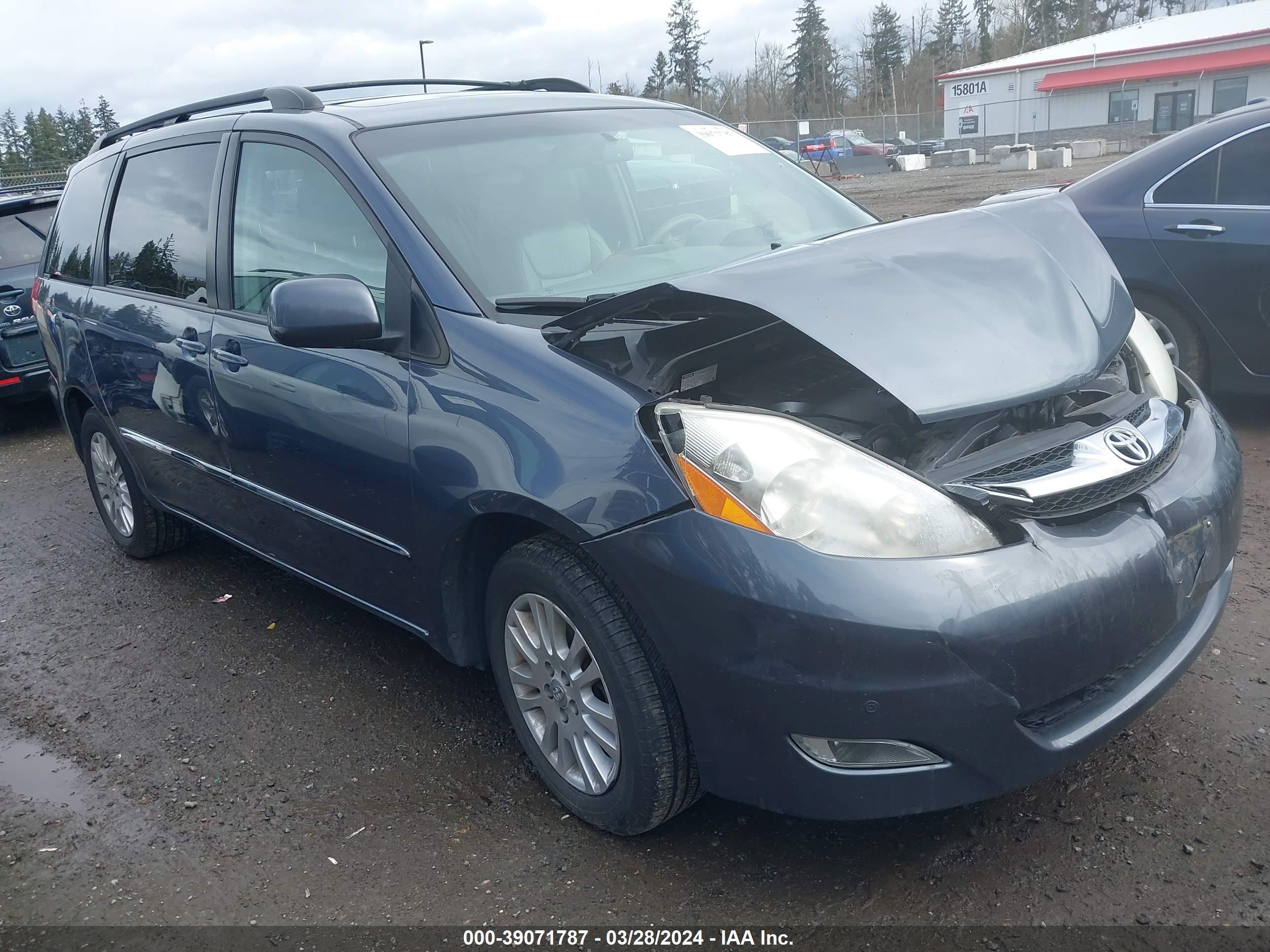 TOYOTA SIENNA 2009 5tdbk22c19s027563