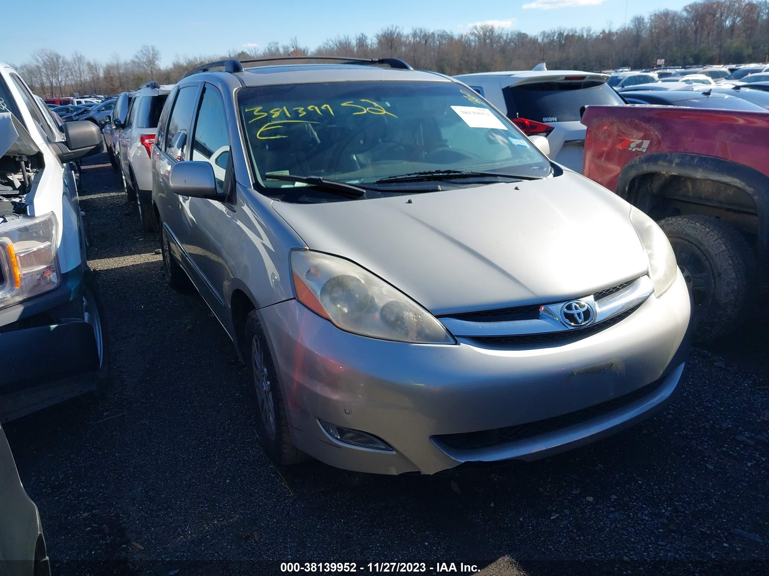 TOYOTA SIENNA 2007 5tdbk22c27s001034