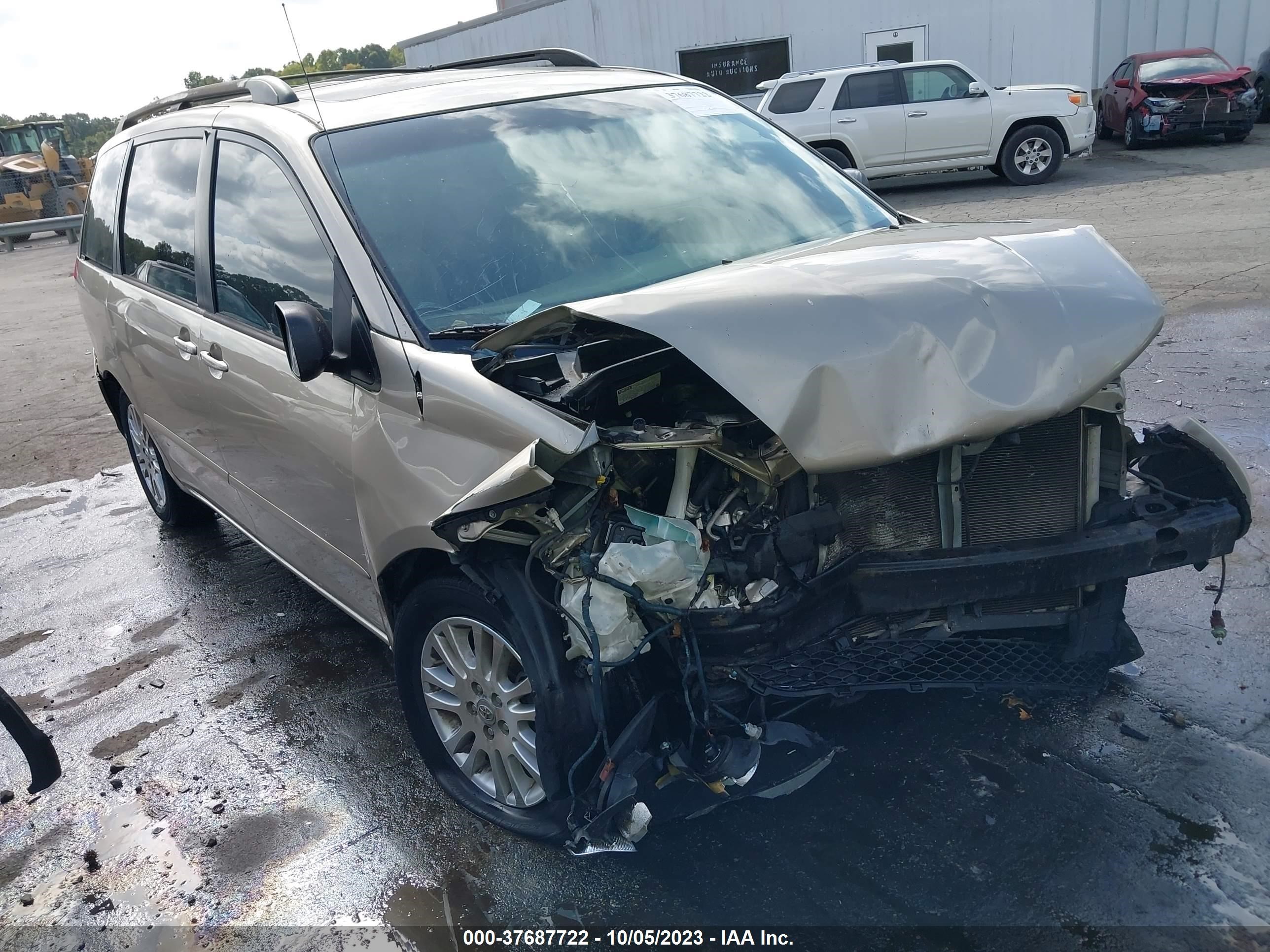 TOYOTA SIENNA 2008 5tdbk22c58s020677