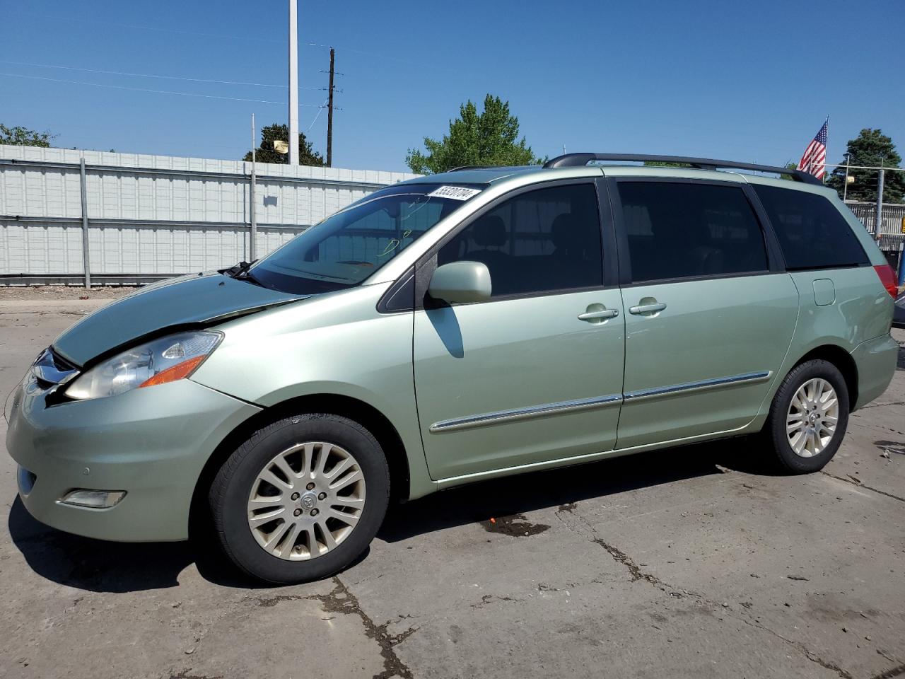 TOYOTA SIENNA 2008 5tdbk22c78s012628