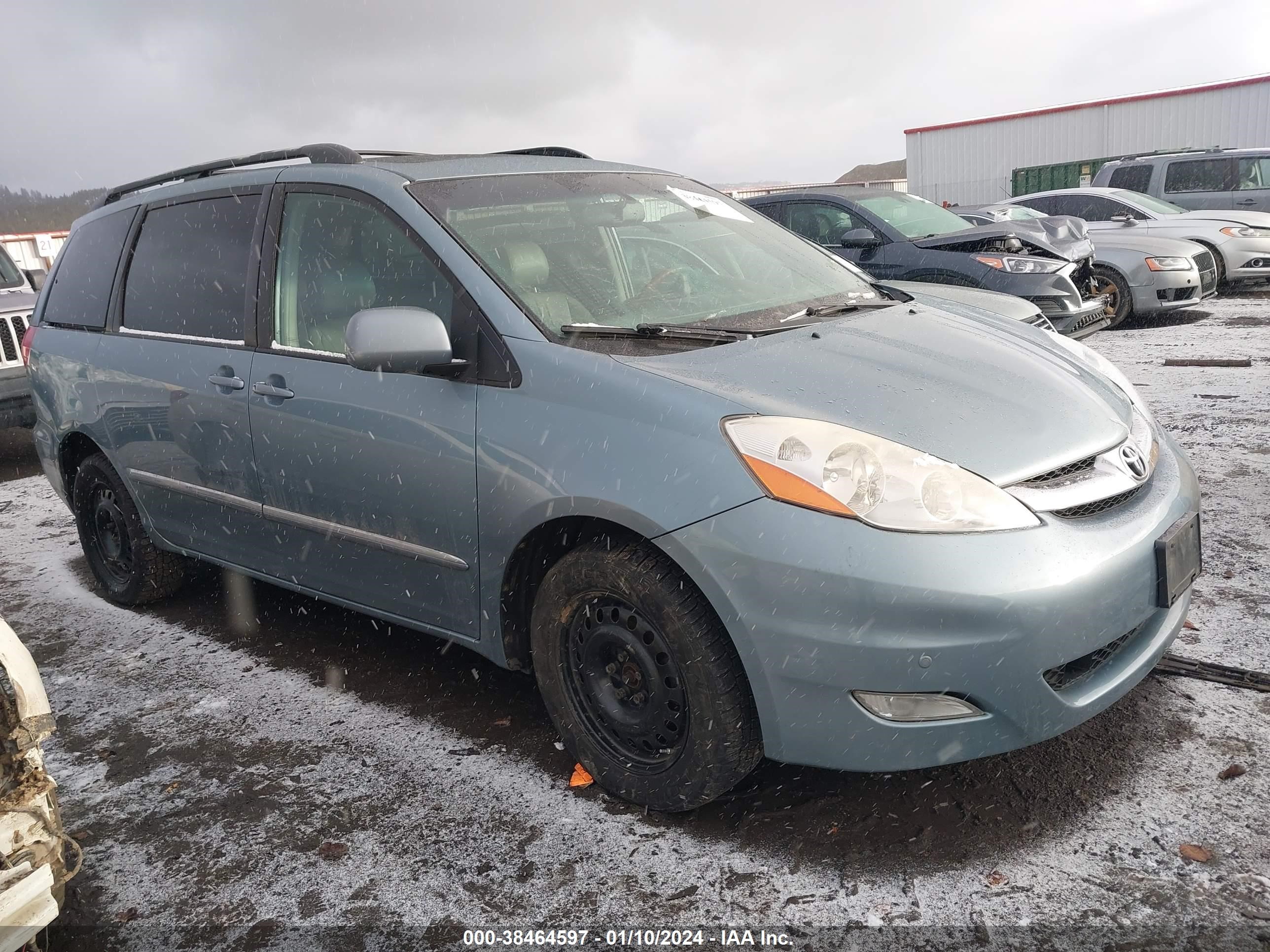 TOYOTA SIENNA XLE 2008 5tdbk22c78s013231