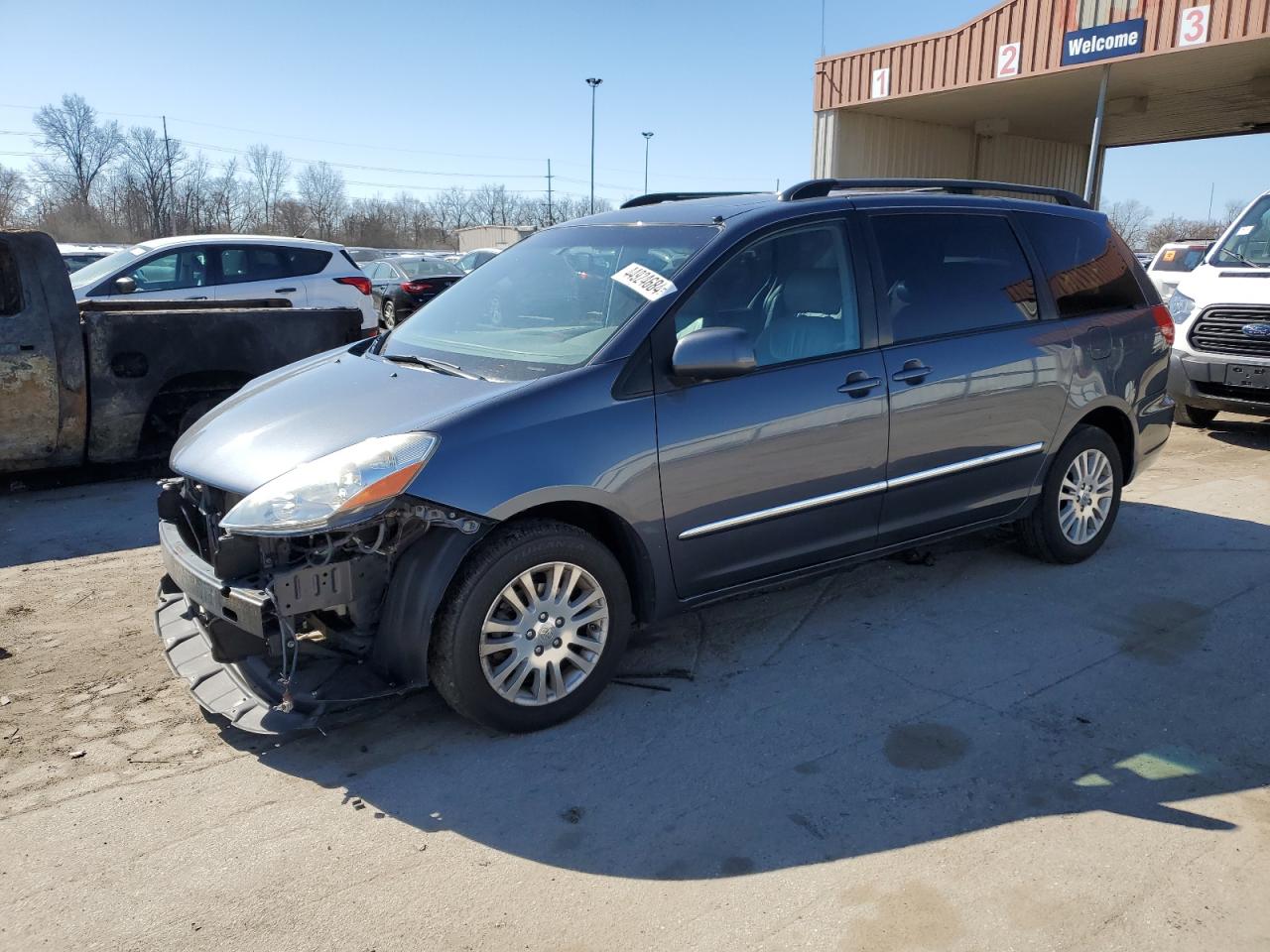 TOYOTA SIENNA 2008 5tdbk22c78s018820