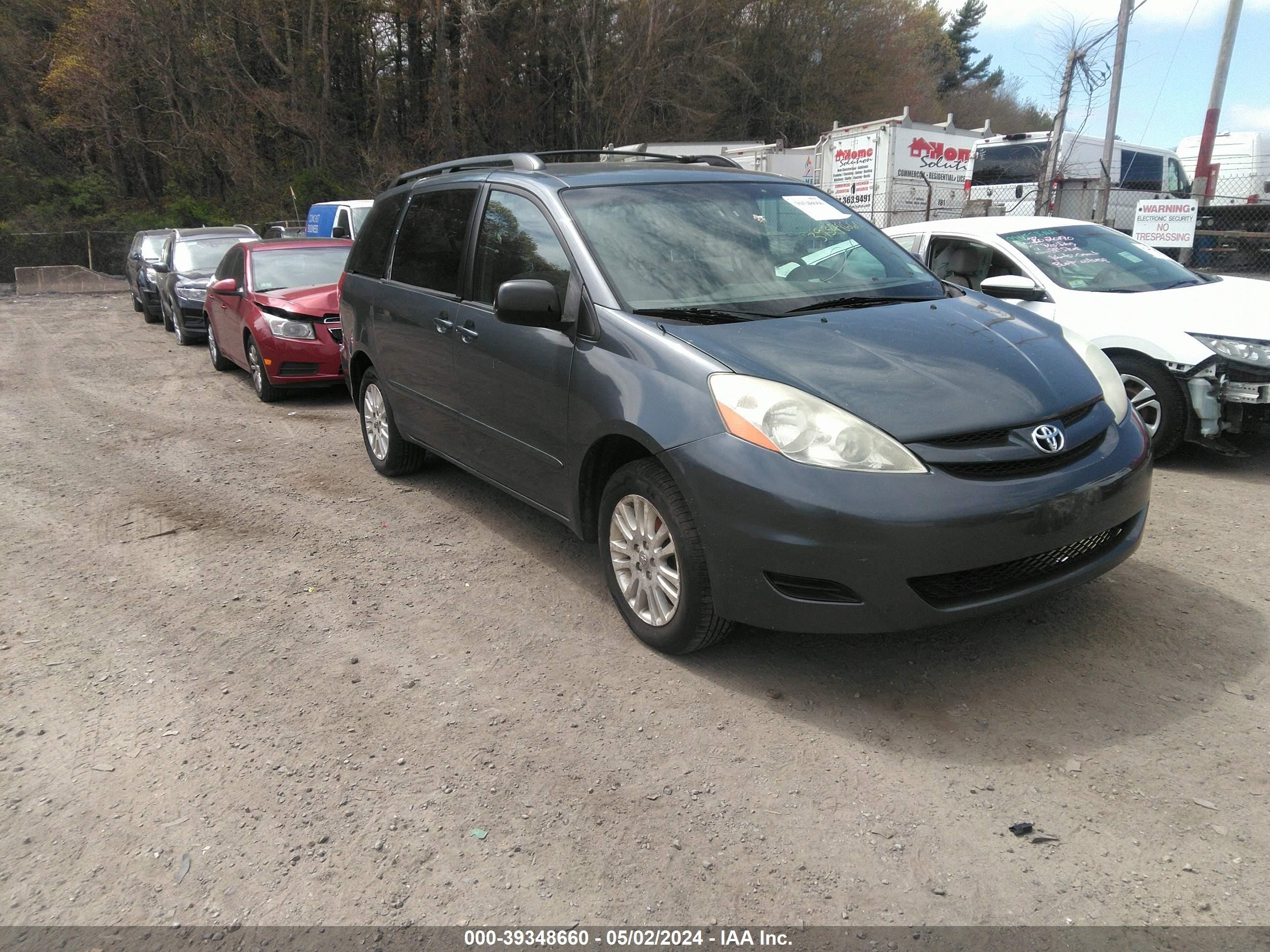 TOYOTA SIENNA 2008 5tdbk23c28s017069