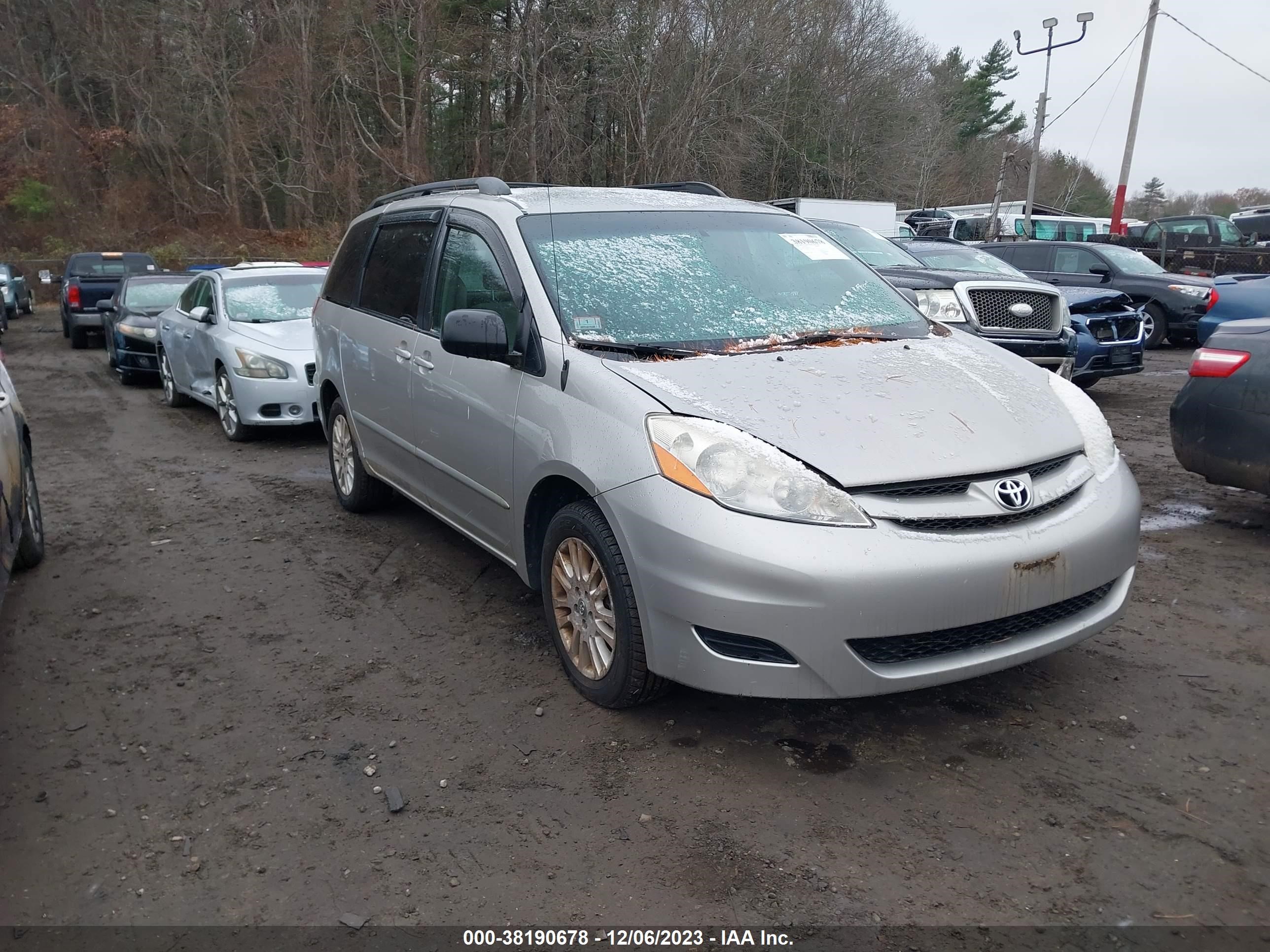 TOYOTA SIENNA 2008 5tdbk23c78s021201