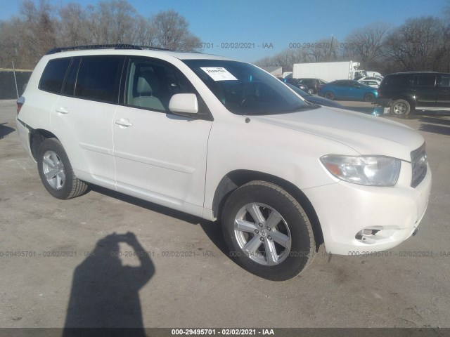 TOYOTA HIGHLANDER 2010 5tdbk3eh0as005541