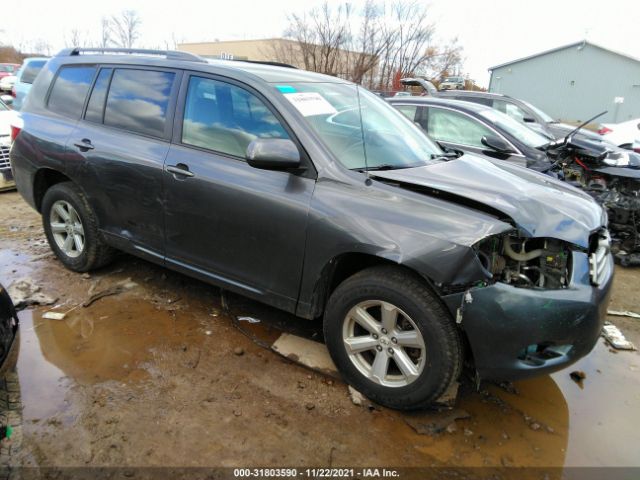 TOYOTA HIGHLANDER 2010 5tdbk3eh0as012196