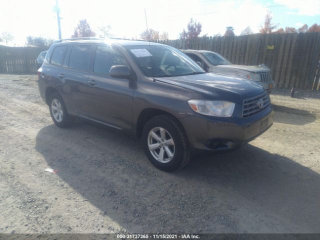 TOYOTA HIGHLANDER 2010 5tdbk3eh0as023960