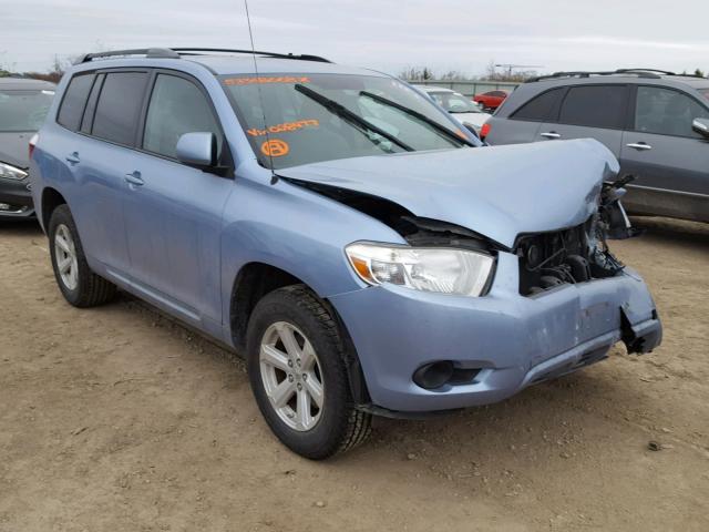 TOYOTA HIGHLANDER 2010 5tdbk3eh0as028477