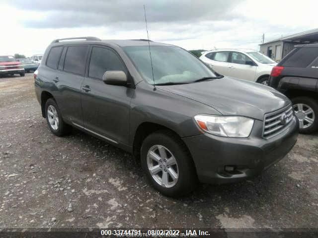 TOYOTA HIGHLANDER 2010 5tdbk3eh0as029774