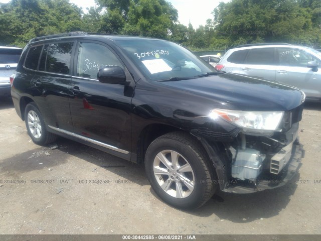 TOYOTA HIGHLANDER 2011 5tdbk3eh0bs052375