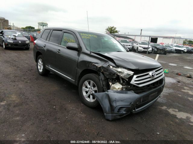 TOYOTA HIGHLANDER 2011 5tdbk3eh0bs062517