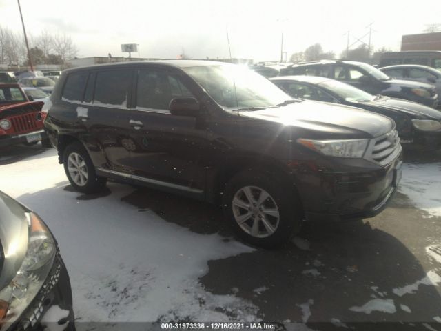 TOYOTA HIGHLANDER 2011 5tdbk3eh0bs066499