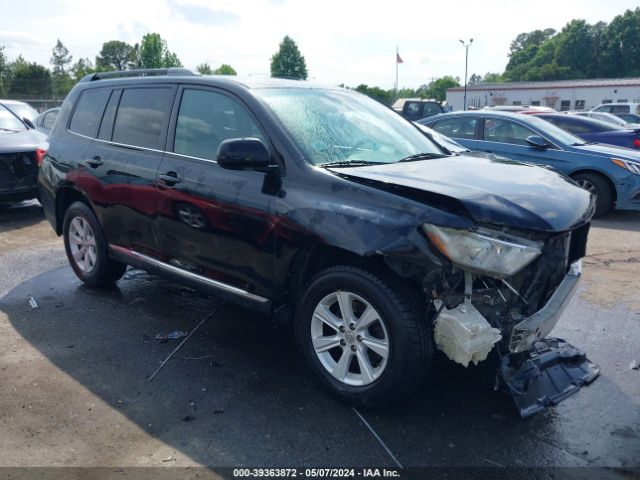 TOYOTA HIGHLANDER 2011 5tdbk3eh0bs067362