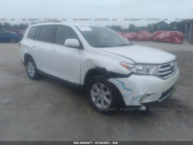 TOYOTA HIGHLANDER 2011 5tdbk3eh0bs071914