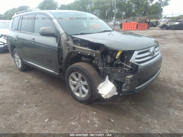 TOYOTA HIGHLANDER 2011 5tdbk3eh0bs073467