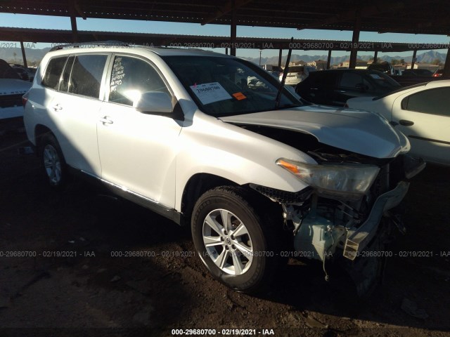 TOYOTA HIGHLANDER 2011 5tdbk3eh0bs073985