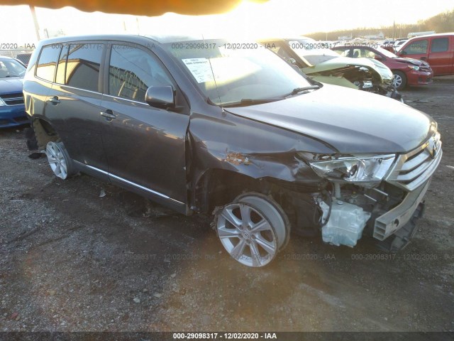 TOYOTA HIGHLANDER 2011 5tdbk3eh0bs079348