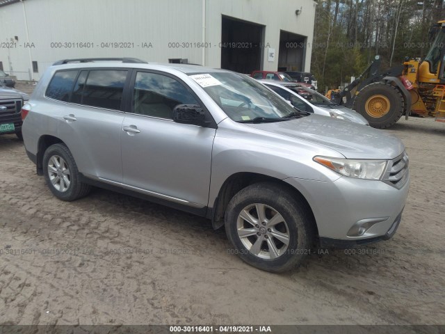 TOYOTA HIGHLANDER 2011 5tdbk3eh0bs089717